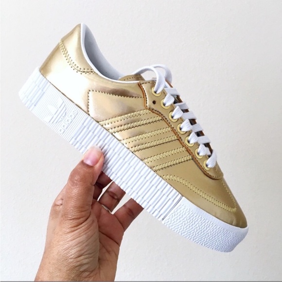 Adidas Sambarose Gold Metallic - Picture 2 of 8